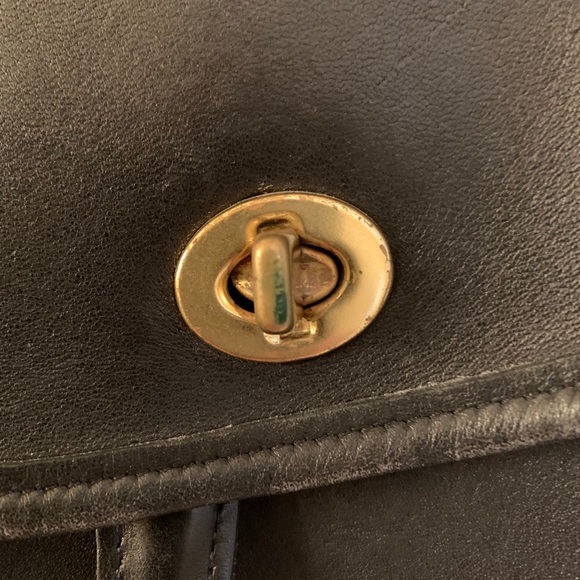 Coach Leather Backpack - Picture 5 of 11